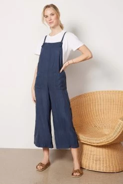 Velvet Isabel Linen Overalls -Fashion Clothing & Accessories isabel06 2