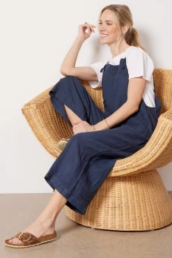 Velvet Isabel Linen Overalls -Fashion Clothing & Accessories isabel06 5