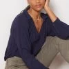 Velvet Josey Collar Blouse -Fashion Clothing & Accessories josey05 1