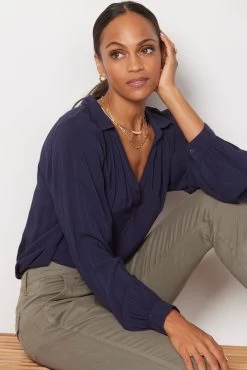 Velvet Josey Collar Blouse