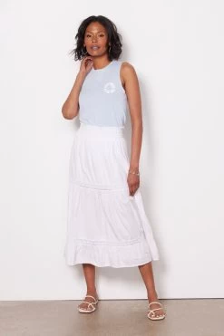 Tracy Tiered Skirt -Fashion Clothing & Accessories kd6285e 2