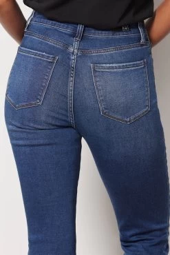Reese High Rise Fab Straight Full Length Jean -Fashion Clothing & Accessories kp1610ma4l 5