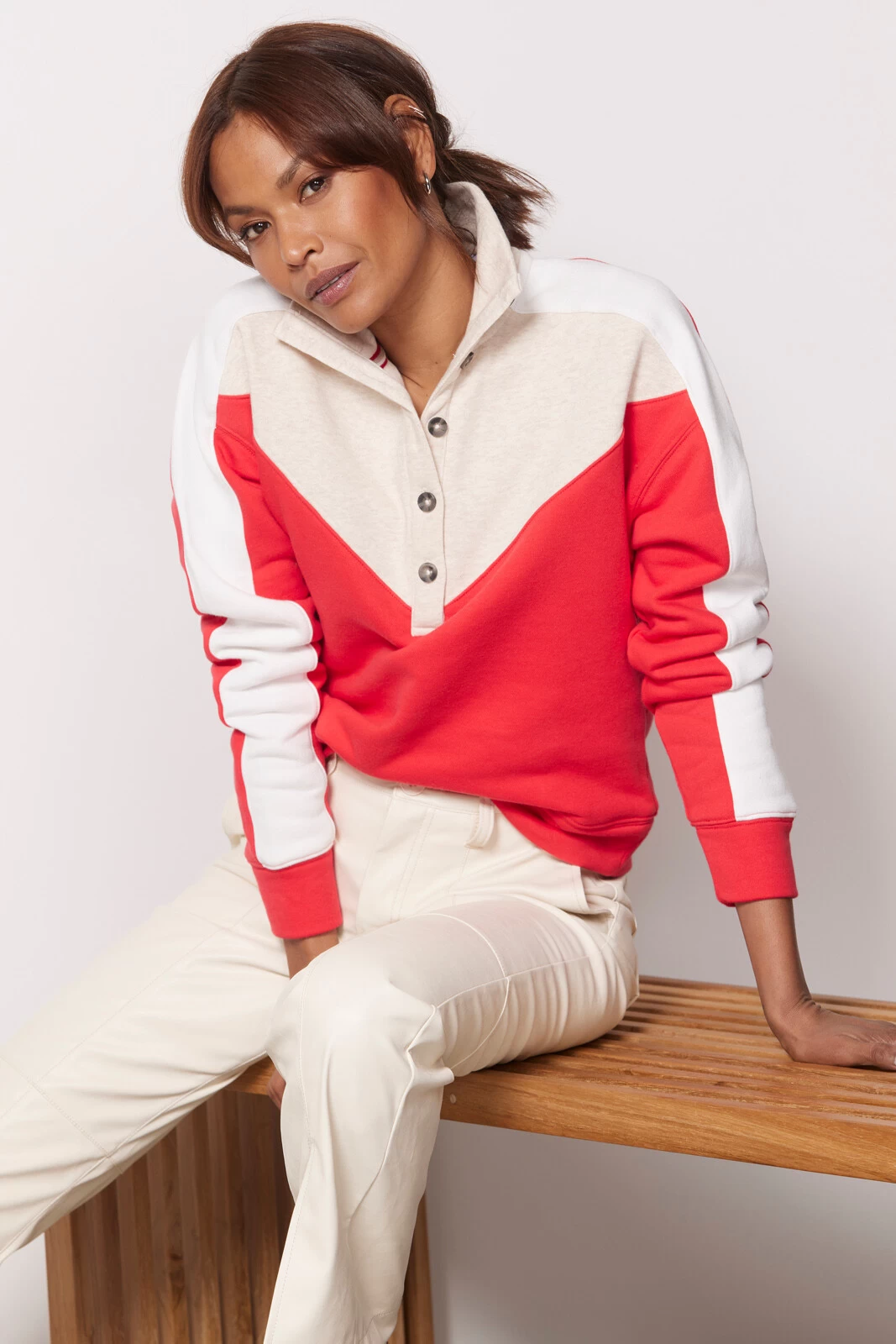 Mika Colorblock Pullover 3 Mika Colorblock Pullover