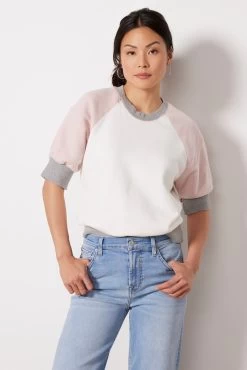 Sasha Raglan Ringer Sweatshirt