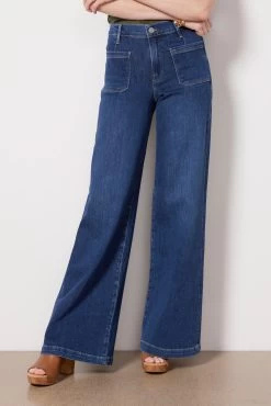 FRAME Le Bardot Wide Leg Jean