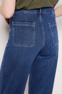 FRAME Le Bardot Wide Leg Jean -Fashion Clothing & Accessories lbwl793 4