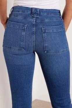 FRAME Le High Flare Trapunto Stitch Jean -Fashion Clothing & Accessories lhftsrh793 4