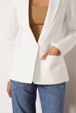 Commando Neoprene CEO Blazer -Fashion Clothing & Accessories neo206 w 3