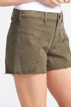 FRAME Oversized Pocket Utility Short -Fashion Clothing & Accessories opush328 5