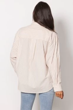 Sloane Stripe Button Down -Fashion Clothing & Accessories p00045151sc 4