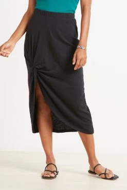Sabina Triblend Knot Skirt