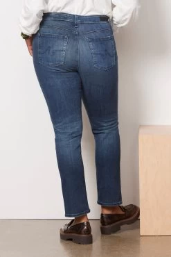 Mari High Rise Slim Jean -Fashion Clothing & Accessories psi1875 05yctn curve 2