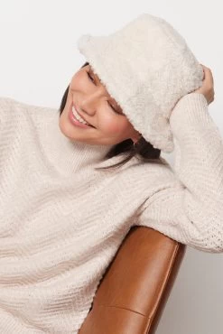 Ally Sherpa Bucket Hat -Fashion Clothing & Accessories rac11452 2