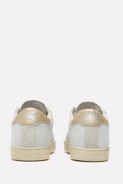 P448 John Whi/Perf Sneaker 7 P448 John Whi/Perf Sneaker -Fashion Clothing & Accessories s23john w whi per 3