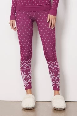 Sweaty Betty Modal Fairisle Base Layer Leggings