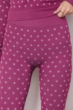 Sweaty Betty Modal Fairisle Base Layer Leggings -Fashion Clothing & Accessories sb8633a p 2