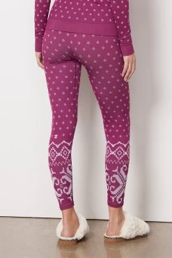 Sweaty Betty Modal Fairisle Base Layer Leggings -Fashion Clothing & Accessories sb8633a p 3