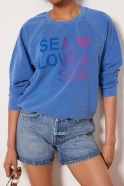 Sea Love And Sun Sweatshirt -Fashion Clothing & Accessories sp23 lt v61a11 3