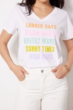 Viola Summer Vibes Tee -Fashion Clothing & Accessories ss23ts17 2