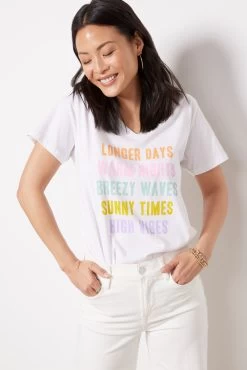 Viola Summer Vibes Tee -Fashion Clothing & Accessories ss23ts17 5