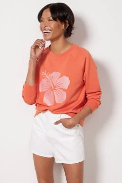 Hibiscus Sweatshirt