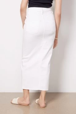 Hudson Reconstructed Midi Skirt -Fashion Clothing & Accessories tmpwht1804 3 1