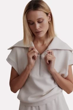 Varley Dexter Half Zip -Fashion Clothing & Accessories var01508 brc 3