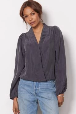 Aubrey Pleated Top