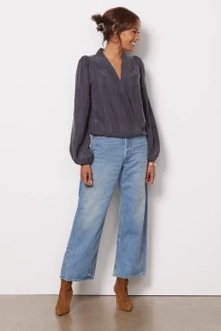 Aubrey Pleated Top -Fashion Clothing & Accessories wbl117549 e sl 3