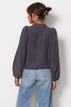 Aubrey Pleated Top -Fashion Clothing & Accessories wbl117549 e sl 4