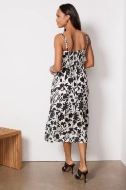 Remi Squareneck Dress -Fashion Clothing & Accessories wdr118433 e sl 3