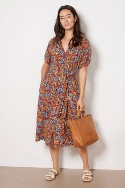 Carmel Linen Dress