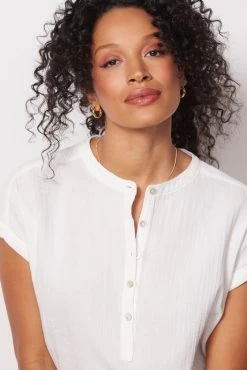 Dream Cotton Desmond Top -Fashion Clothing & Accessories wtc0002 whitereshoot 13