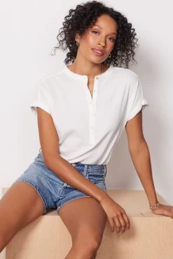 Dream Cotton Desmond Top -Fashion Clothing & Accessories wtc0002 whitereshoot 15