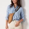 Chambray Button Down -Fashion Clothing & Accessories wws2308 1