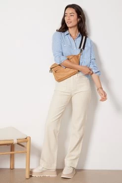 Chambray Button Down -Fashion Clothing & Accessories wws2308 3