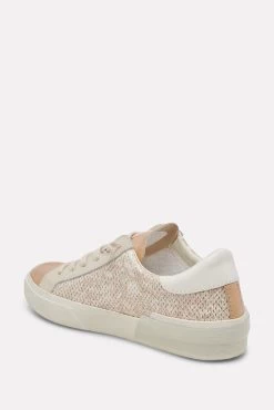 Dolce Vita Zina Embossed Sneaker -Fashion Clothing & Accessories zina sand 3