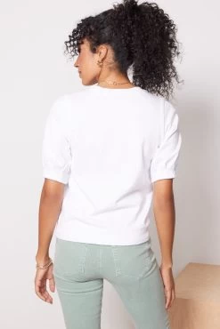 Gigi Terry Tee -Fashion Clothing & Accessories zt231321e white 4