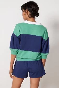 Rugby Short Sleeve Sweatshirt -Fashion Clothing & Accessories zt232451e 4